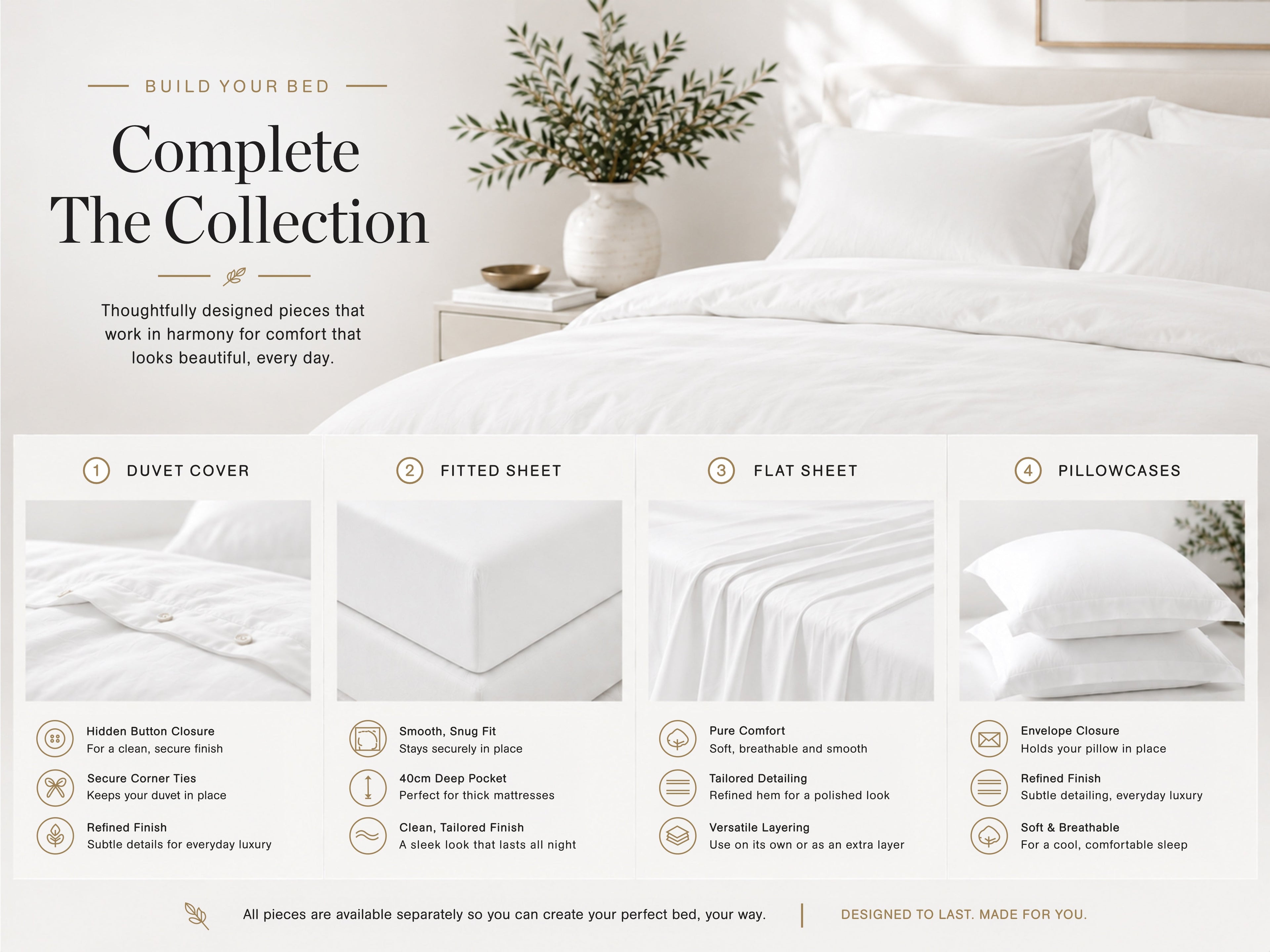 How to Dress a Bed: A Step-by-Step Guide to Luxury Layering - Complete the Collection