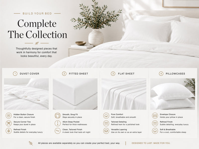 How to Dress a Bed: A Step-by-Step Guide to Luxury Layering - Complete the Collection