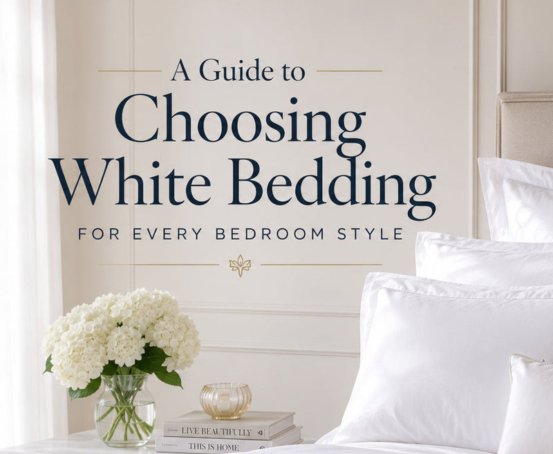 A Guide to Choosing White Bedding for Every Bedroom Style