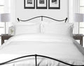 400TC White Egyptian Cotton Single Duvet Cover