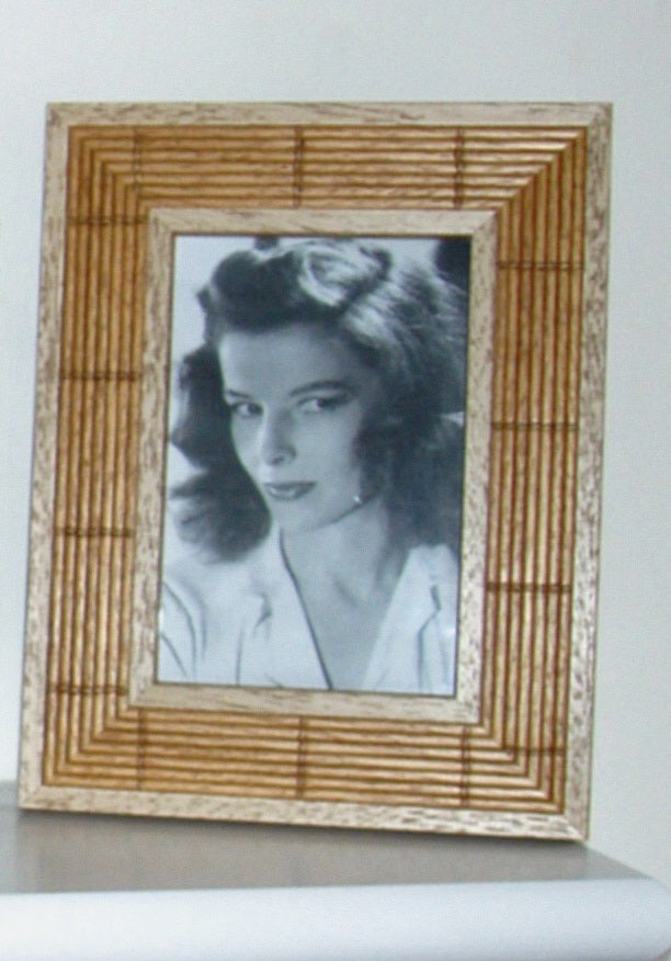 Bamboo Effect Photo Frame 6 x 4 inch