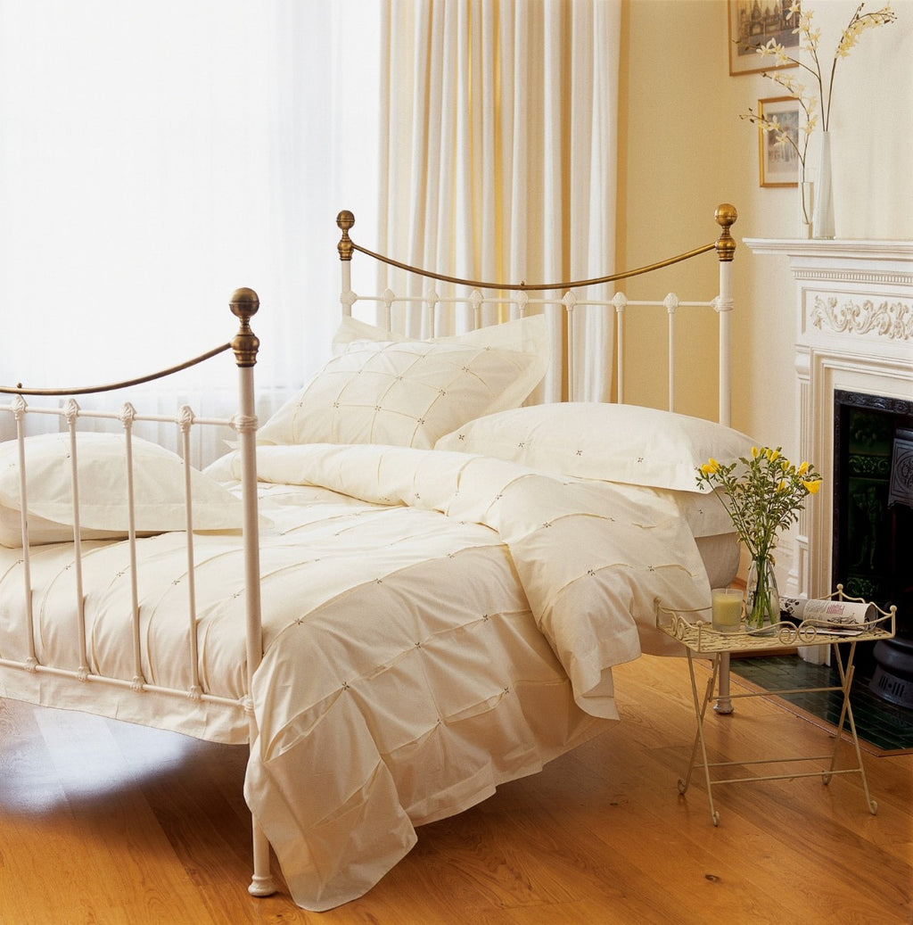 Casablanca Ivory Single Duvet Cover 135x 200 cm