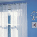 Floral Trellis Curtain Panel 106 x 229 cm