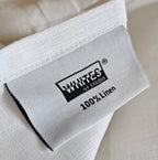 100% French Linen Ivory Duvet Cover Collection