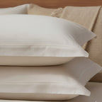 100% French Linen Ivory Duvet Cover Collection