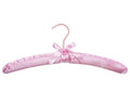 Pink Satin Padded Hangers 39 cm (set of 10)