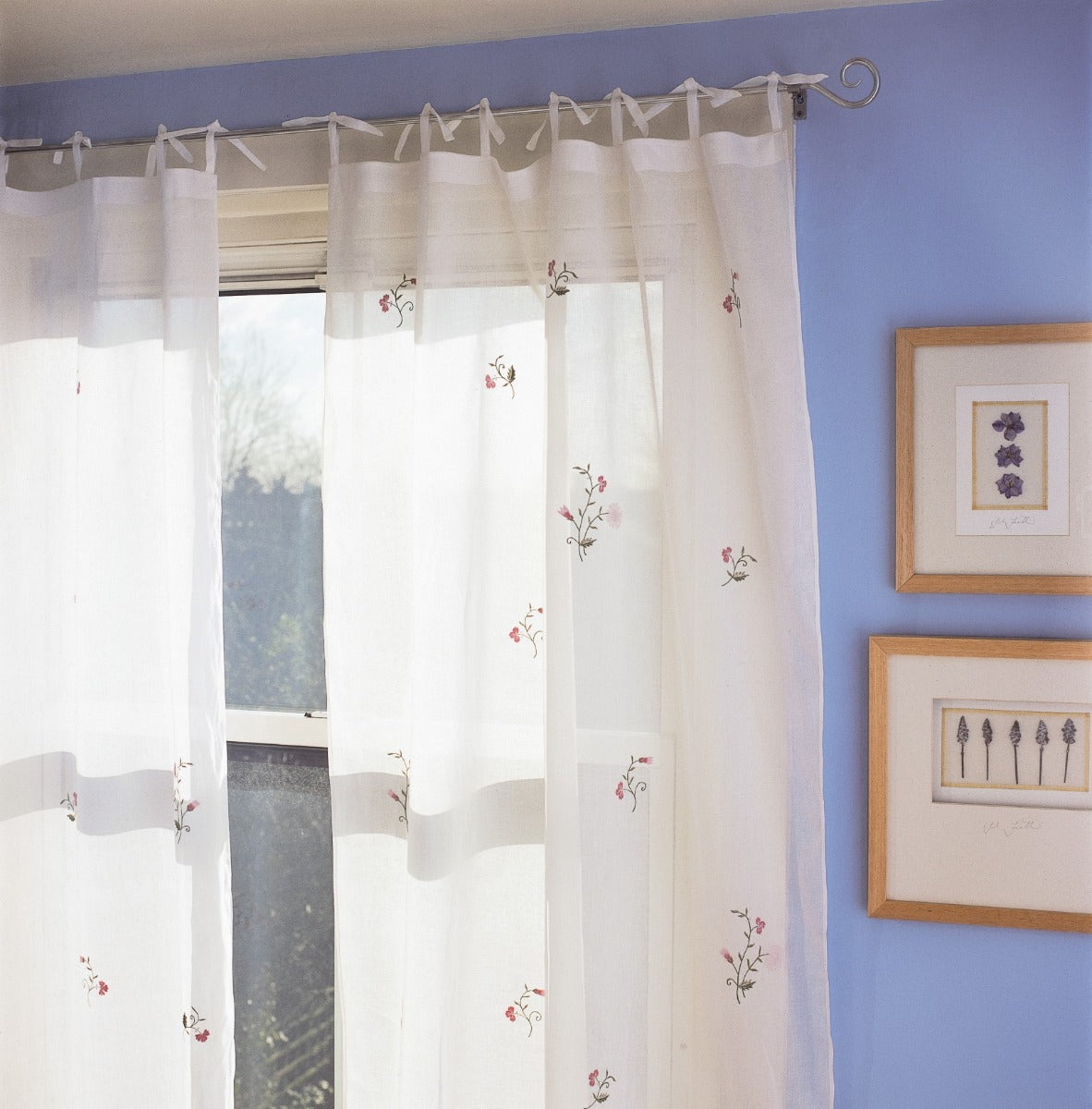 Spring Flower  Curtain Pane 106 x 229 cm