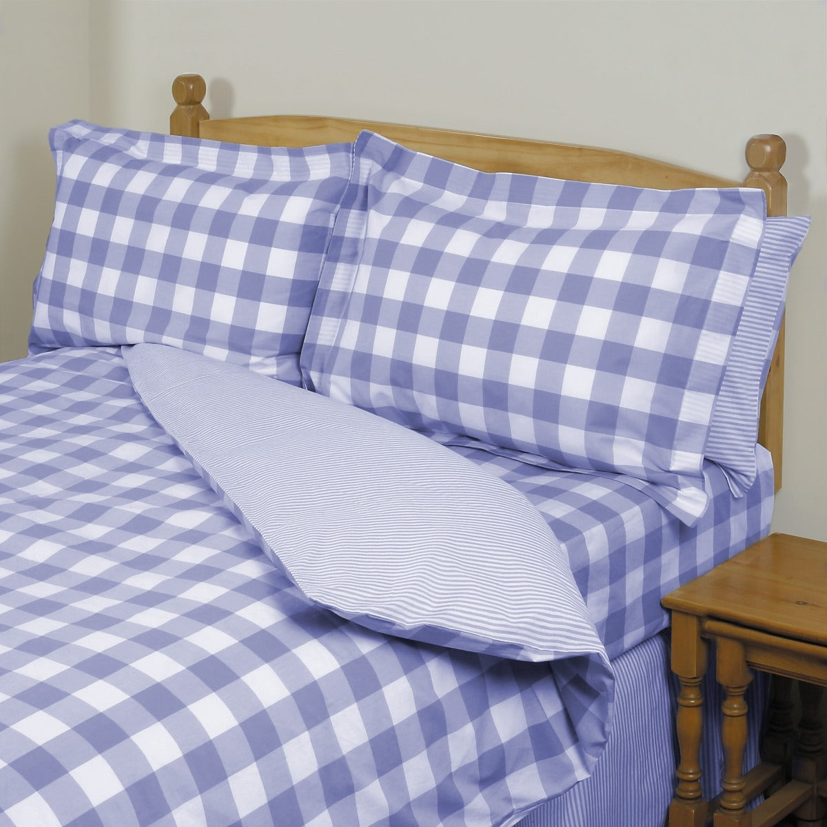 Surrey Blue Single Duvet Cover