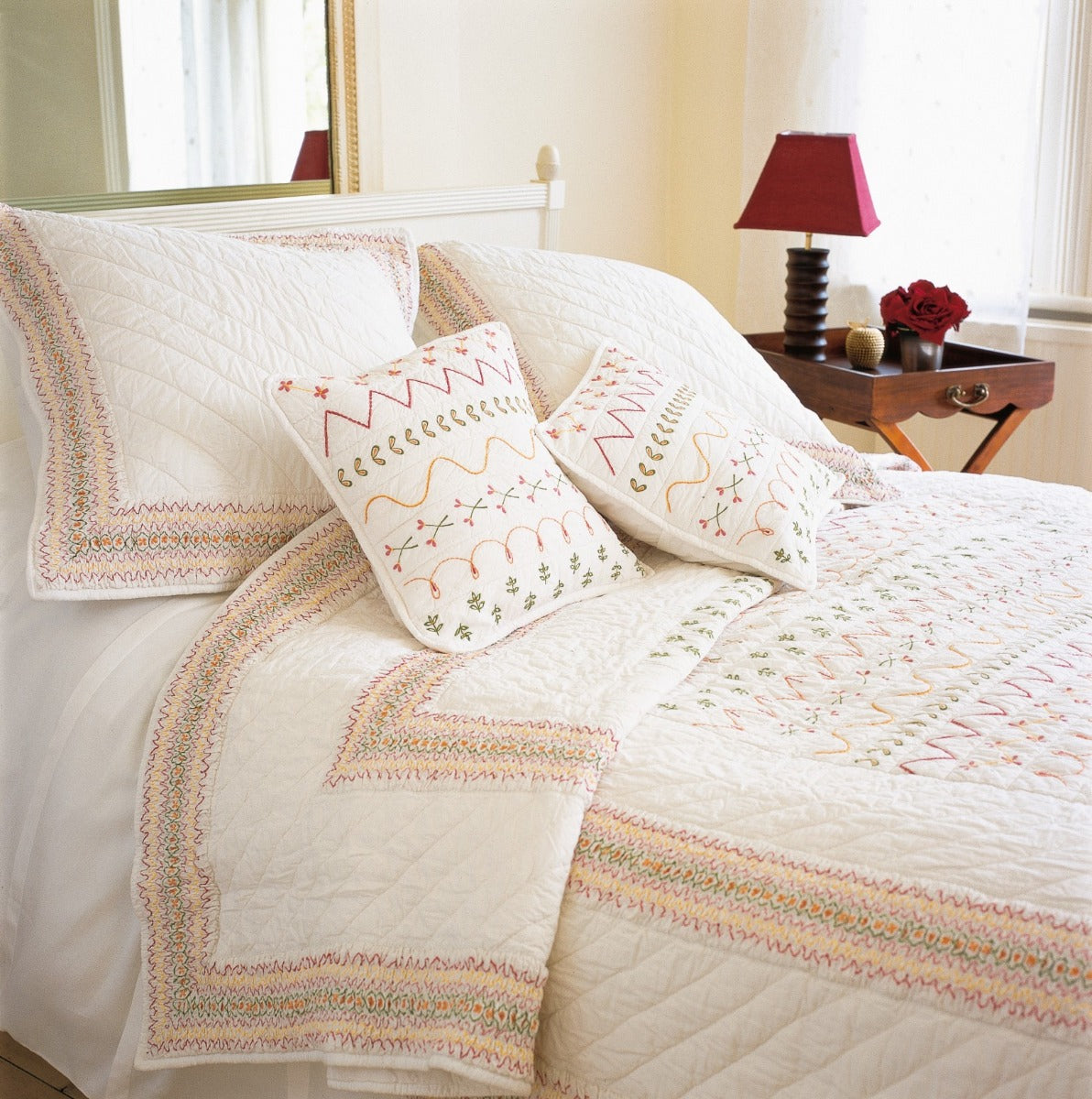 Valencia Quilted Bedspread 215 x 210 cm