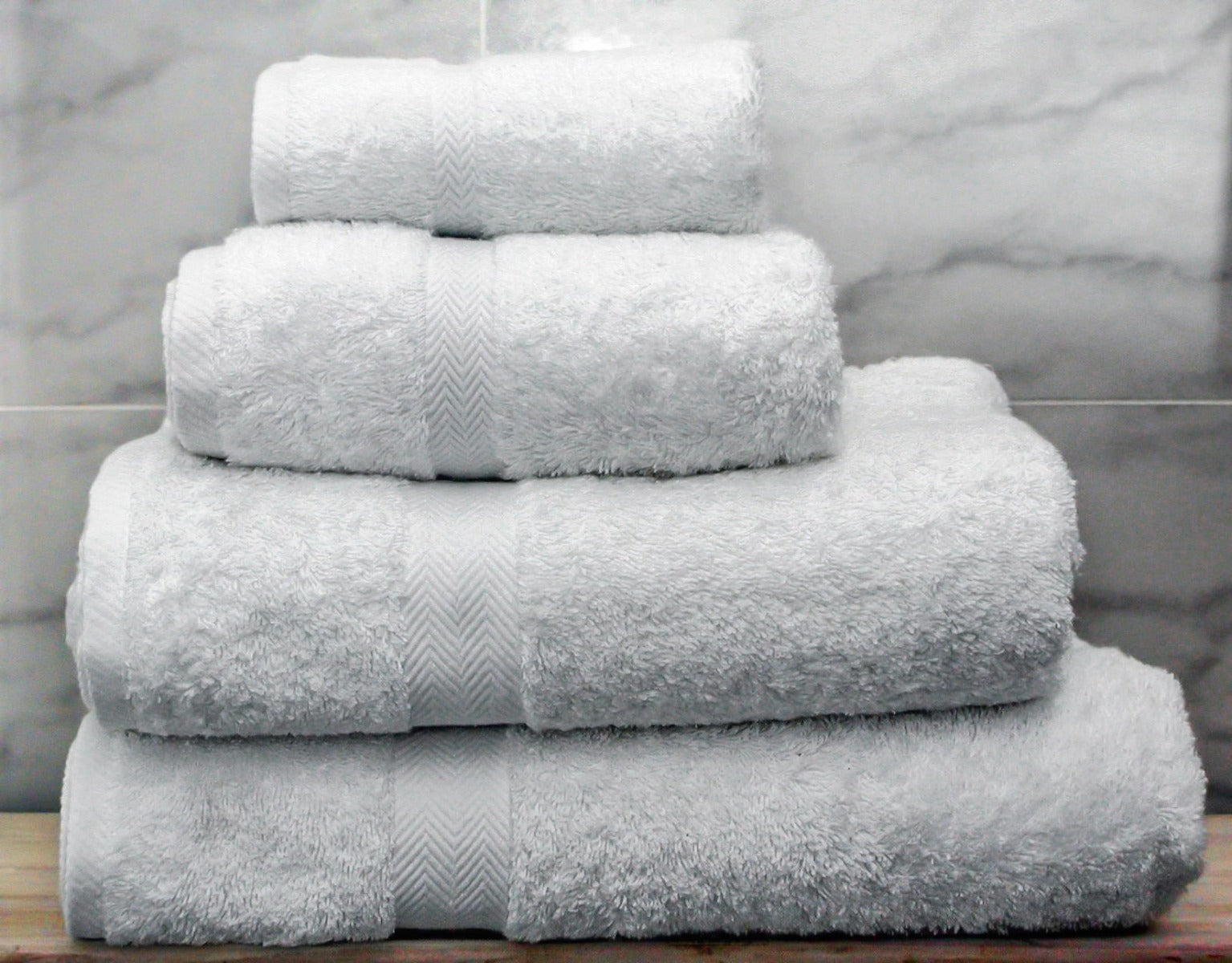 White Face Towel 33 x 33 cm